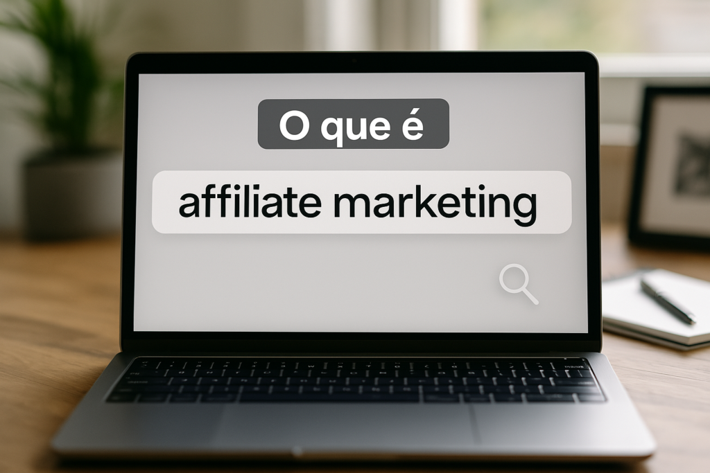 title="O que é Afiliado Marketing e como funciona na prática"